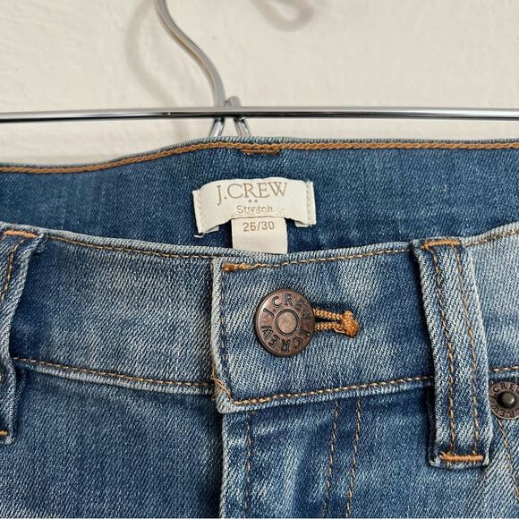 J. Crew low rise skinny jeans in Davidson light wash denim, size 26 - Picture 2 of 5